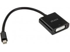 Akasa AK-CBDP08-20BK, 0,2 m, 480i,480p,576i,576p,1080i,1080p, Musta, Passiivinen videomuunnin