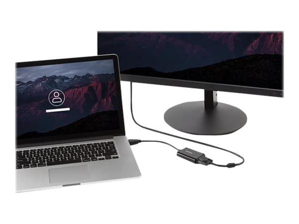 StarTech.com HDMI till VGA-videoadapter med audio för stationär/bärbar dator/Ultrabook - 1920x1080 - Videokort - HDMI hane till HD-15 (VGA), minijack