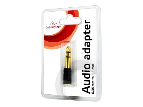 Cablexpert - Audioadapter - stereojakk hann til minijakk hunn - svart