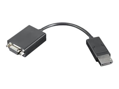 Lenovo - Videokonverter - DisplayPort - VGA - ASM - for ThinkCentre M75t Gen 2; M80s Gen 3; M90a Gen 3; M90q Gen 2; M90t Gen 3; ThinkCentre neo 70