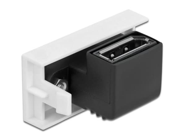 Delock - Easy 45 - trykklåsmodul - DP - hvit, RAL 9003
