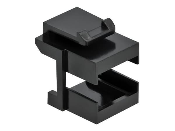 Delock - Keystone connector cover - svart (en pakke 10)