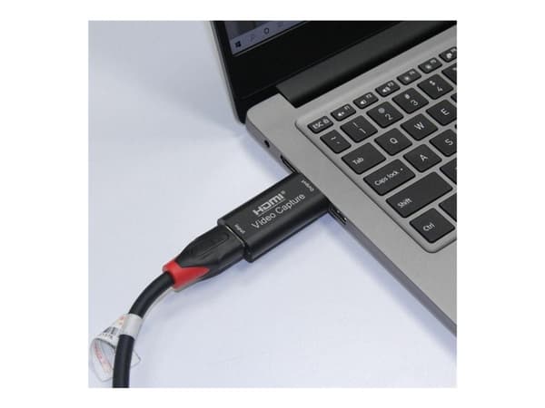 MicroConnect - Videofangstadapter - USB 2.0 - svart