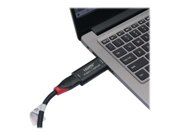 MicroConnect - Videofangstadapter - USB 2.0 - svart