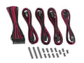 Miniatyrbilde 3 av 5: CableMod Classic ModMesh 8+6 Series Cable Extension Kit - Strømkabelsett - svart, rød