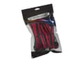 Miniatyrbild 4 av 5: CableMod Classic ModMesh 8+8 Series Cable Extension Kit - Strömkabelsats - svart, röd