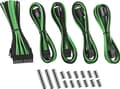 Miniatyrbild 5 av 5: CableMod Classic ModMesh 8+8 Series Cable Extension Kit - Strömkabelsats - svart, ljusgrön