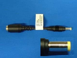 HP 414135-001, 3-pin, Sort