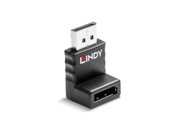 Lindy 41365 kabelomvandlare (hane/hona) DisplayPort Svart