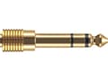 Miniatyrbilde 2 av 3: OEHLBACH i-Jack AD 35/63, 3,5 mm, 6,3 mm, gull