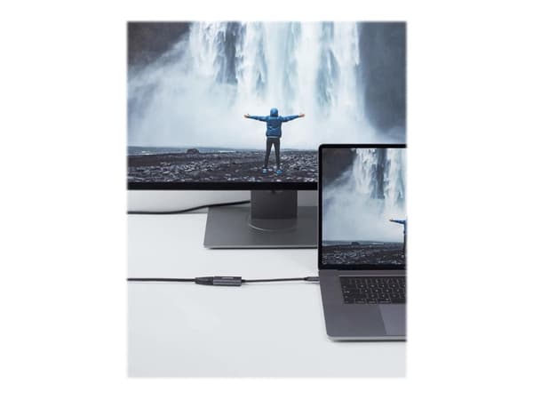 Anker PowerExpand + - Video adapter - 24 pin USB-C hann til HDMI hunn - 15.2 cm - svart - 4K-støtte
