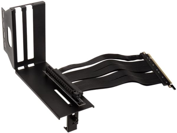 Raijintek Paxx Vertical PCI Slot Bezel + PCIe x16 Riser Ribbon Cable ...