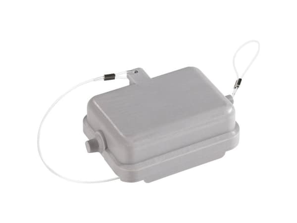Beskyttelseshætte med 4 bolte til monteret, socket, kobling boliger, nøglesnor med Spade Series H-10 B H-B 10 10047000 LAPP 1 stk