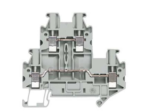 Siemens 8WH10200AF00 Dobbeltstokklemme 5.2 mm Skruer Beige 1 stk