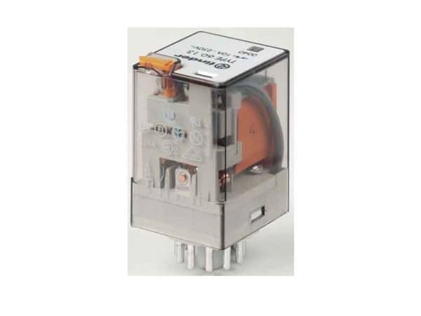 Finder 60.13.9.024.0070 Stikrelæ 24 V/DC 10 A 3 x omskifter 1 stk