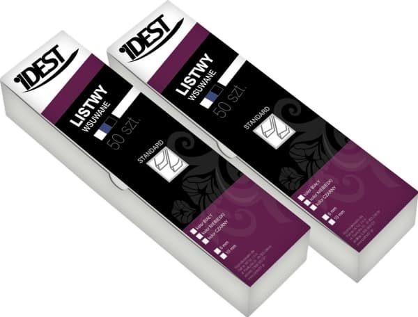 Idest Slip-in piikit, standardi A4 4mm musta 50kpl (BEGLS016BC2970050A8)