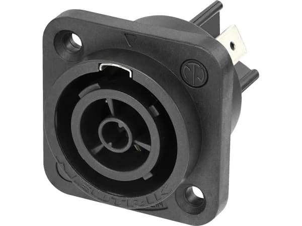 Neutrik NAC3FPX-TOP, Lajittelu, Polyamidi, Ruostekyllästetty stål, Kobber, Kobberlegering, IP65, 2,5 mm²