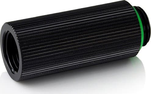 Bitspower Touchaqua adapter rak G1/4 tums hane till G1/4 tums hona - 2 st, 40 mm, svart