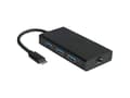 Miniatyrbild 1 av 5: Value 12.99.1109, USB 3.2 Gen 2 (3.1 Gen 2) Type-C, Svart, RJ-45, USB 3.2 Gen 1 (3.1 Gen 1) Type-A, Länk, Hastighet