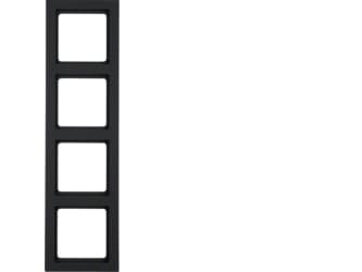 Berker 10146096, Antracit, Duroplast, Berker, Tygstruktur, 2 styck