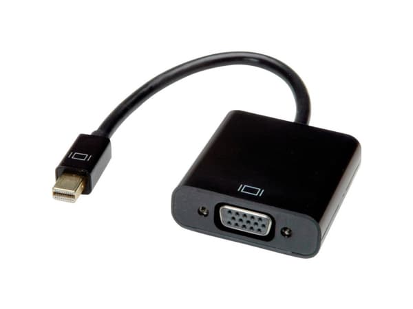 Value 12.99.3126, 0,15 m, Mini DisplayPort, VGA (D-Sub), Hankjønn, Hunkjønn, Rett