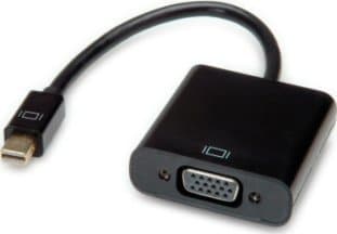 Value 12.99.3126, 0,15 m, Mini DisplayPort, VGA (D-Sub), Hankjønn, Hunkjønn, Rett