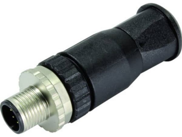 Harting 21 03 319 1801, Skruv, Skölj, M12, Guld, 0,5 mm², 4 mm