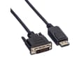 Miniatyrbilde 2 av 5: Value 11.99.5615, 2 m, DisplayPort, DVI-D, Hankjønn, Hankjønn, Rett