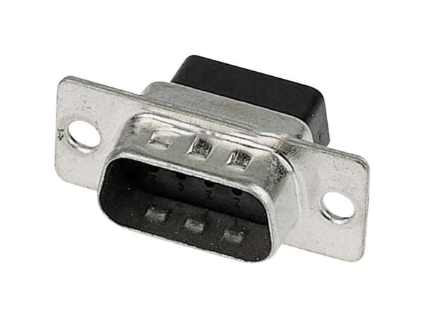 Harting 09 67 009 5601 D-SUB pinneliste 180 ° Poltal: 9 crimp 100 stk.