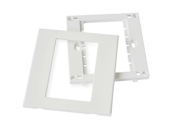 Value A/V Faceplate, 86x86mm, white