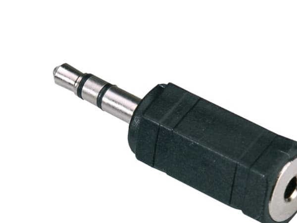 ROLINE 11.09.4445, 3.5mm, 2.5mm, Sort