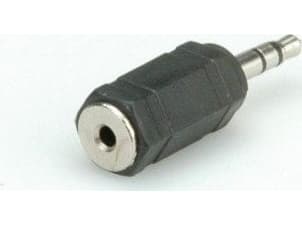ROLINE 11.09.4445, 3.5mm, 2.5mm, Sort
