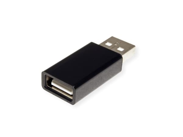 ROLINE 11028332, Portin lukitsin, USB A-tyyppi, Musta, Muovi, 1 kpl