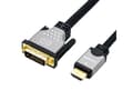 Miniatyrbild 3 av 4: ROLINE 11.04.5872, 3 m, DVI, HDMI, Hanstik, Guld