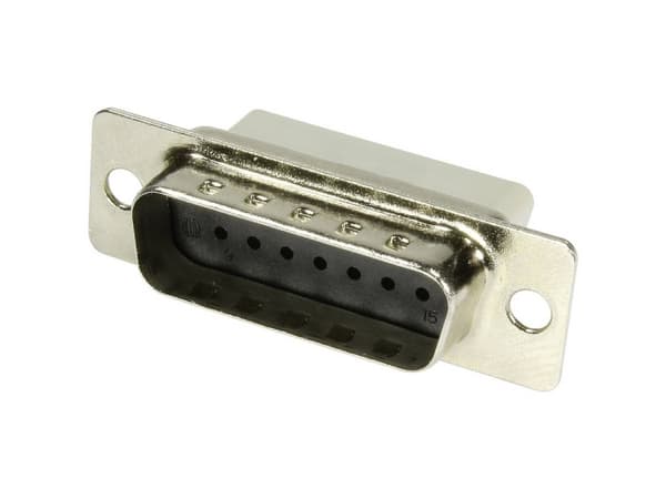 Harting 09 67 015 5601 D-SUB pinneliste 180 ° Poltal: 15 crimp 100 stk