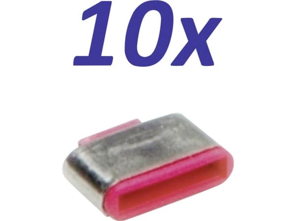 ROLINE 11.02.8334, Portinlukitsin, USB Type-C, Harmaa, 10 kpl
