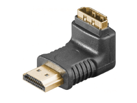 MicroConnect - HDMI-sovitin - HDMI (hun) vinklet til HDMI (han)