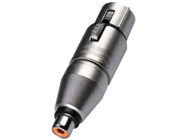 Neutrik NTR-NA2FPMF, XLR, RCA, Sølv
