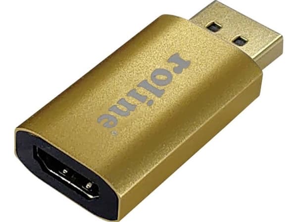 ROLINE 12.03.3158, DisplayPort, HDMI, Gull