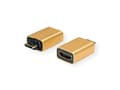 Miniatyrbilde 2 av 5: ROLINE 12.03.3154, HDMI-C, HDMI-A, Gull