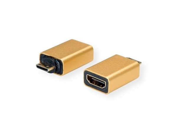 ROLINE 12.03.3154, HDMI-C, HDMI-A, Gull