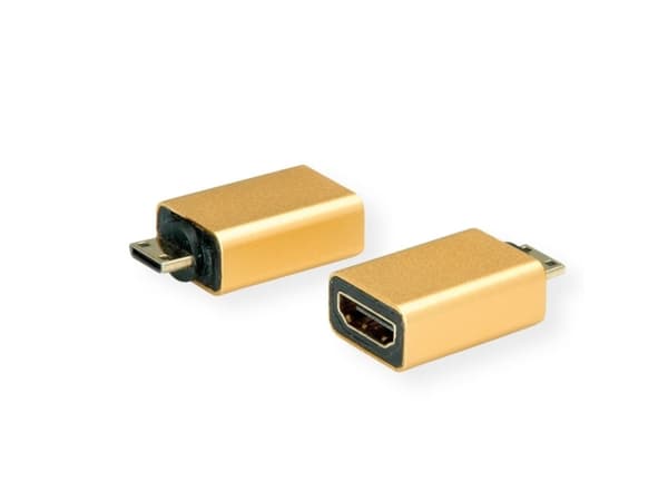 ROLINE 12.03.3154, HDMI-C, HDMI-A, Gull