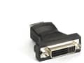 Miniatyrbilde 3 av 4: Black Box - Videoadapter - HDMI (hann) til DVI-D (hun)