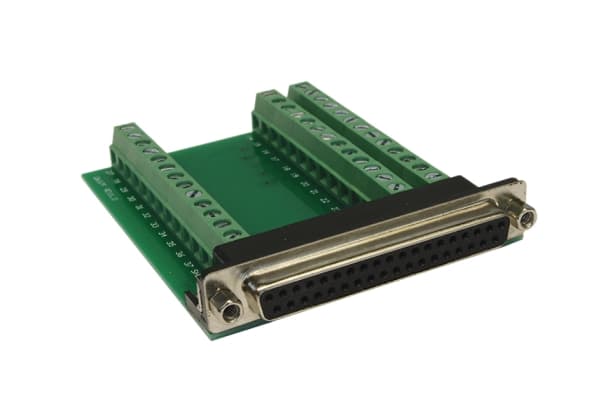 EXSYS EX-49040, 37p D-SUB, 39p, Grön, Silver