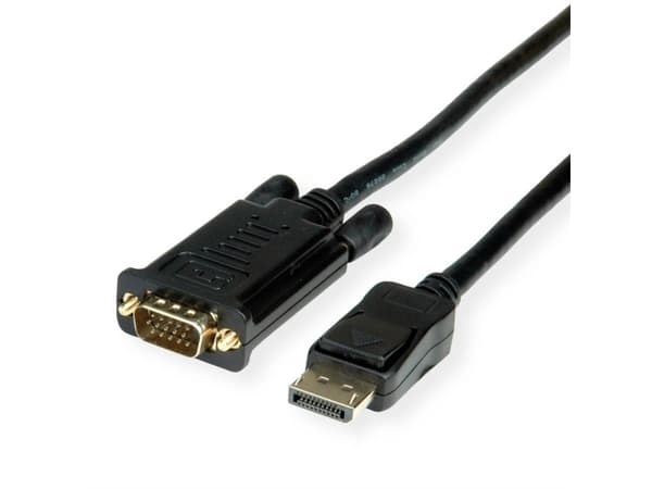 ROLINE 11.04.5974, 5 m, VGA (D-Sub), DisplayPort, Hanstik, Lige