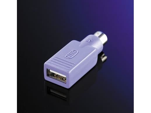 Adapter USB Value USB - PS/2 Fioletowy (12.99.1073)