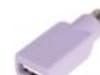 Adapter USB Value USB - PS/2 Fioletowy (12.99.1073)