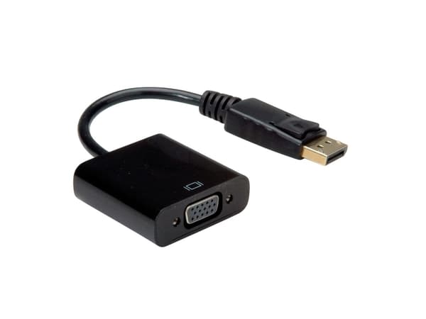 Value 12.99.3136, 0,2 m, VGA (D-Sub), DisplayPort, Hankjønn, Hunkjønn, 1920 x 1080 piksler