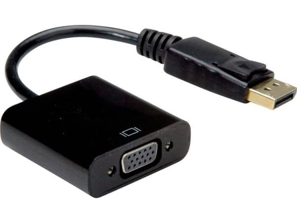 Value 12.99.3136, 0,2 m, VGA (D-Sub), DisplayPort, Hankjønn, Hunkjønn, 1920 x 1080 piksler