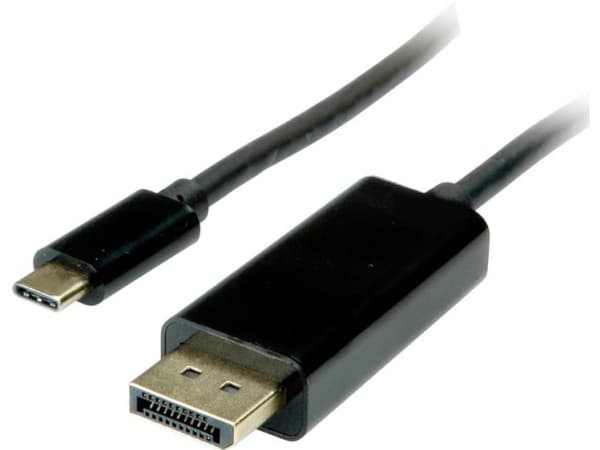 Value 11.99.5846, 2 m, DisplayPort, USB Type-C, Uros, Uros, Suora